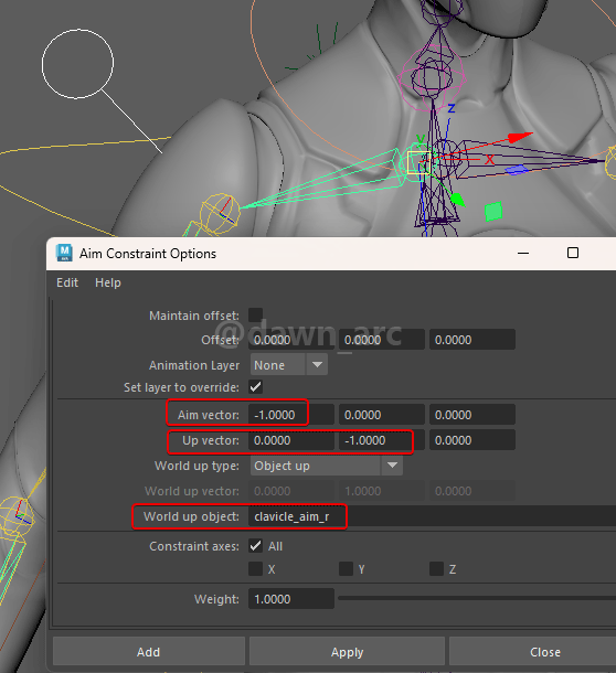 [Maya]Rigging 17 - Clavicles & Fingers